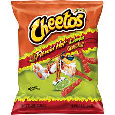 CHEETOS LEMON FLAMIN CRUNCH 56.7g