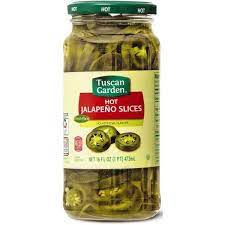 TUSCAN GARDEN JALAPENO PEPPERS  RINGS 473g