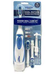 EQUATE DUAL MOTION POWER TOOTHBRUSH KIT