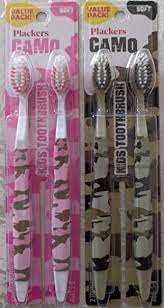 PLACKERS CAMO SOFT TOOTHBRUSH