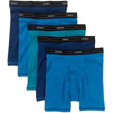 HANES 5 BOXER BRIEFS(DESSOUS HOMME/COLORÉ) S