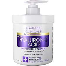 ADVANCED CLINICALS HYALURONIC ACID CREAM/