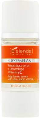 SUPREMELAB ENERGY BOOST BRIGHTENING SERUM WITH ULTRA STANBLE VIT C CREAM
