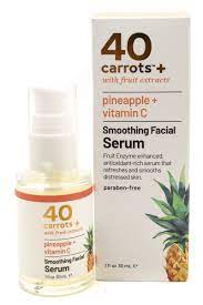 40 CARROT + PINEAPPLE VIT C SMOOTHING FACIALSERUM