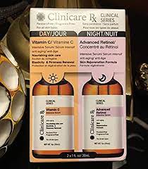 CLINICARE RX JOUR/NUIT VIT C + RETINOL