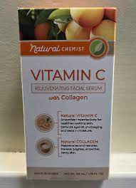 NATURAL CHEMIST VITAMIN C REJUVENATING FACIAL SERUM + COLLAGEN