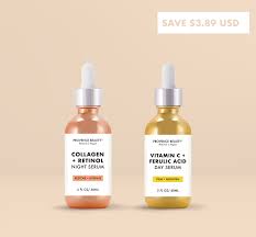 PROVENCE BEAUTY DAY AND NIGHT DUO SERUM VITC&amp;HYALURONIC ACID/RETINOL &amp; NIACINAMIDE