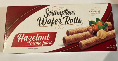 SCRUMPTOUS WAFFLE ROLLS HAZELNUT