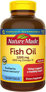 NATURE MADE FISH OIL OMEGA 3 (150 SOFTGELS)