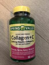SPRING VALLEY COLLAGEN +C 90TABLETS