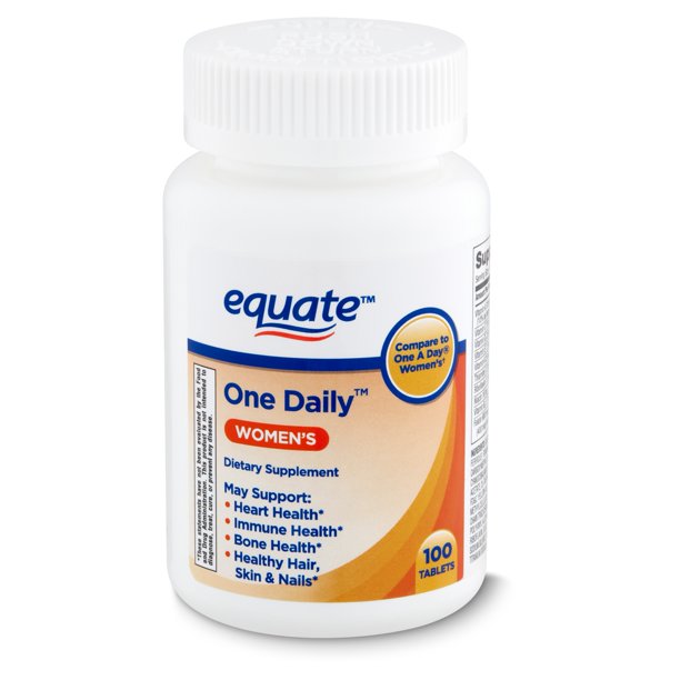 Equate one daily women’s 50+ 65 tablets