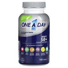 ONE A DAY MENS 50+ MULTIVITAMIN 100 TABLES