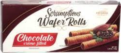 SCRUMPTIONS WAFER ROLLS CHOCOLATE