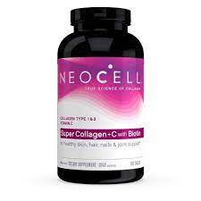 NEOCELL COLLAGEN 90 tablets/ VITAMINE C + BIOTIN / RAJEUNISSEMENT: PEAU , CHEVEUX , ONGLES ET ARTICULATIONS