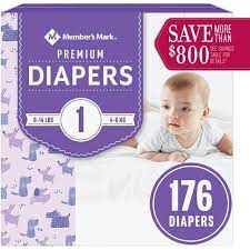 DIAPERS 4-6KG COUCHE BEBE 50 DIAPERS