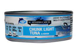 NORTHERN CATCH CHUNK LIGHT TUNA IN WATER