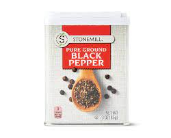 STONEMILL PURE GROUND BLACK PEPPER 85G