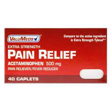 VALUHEALTH PAIN RELIEF  EXTRA STRENGTH 40 CAPLET