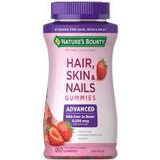 NATURE'S BOUNTY HAIR,SKIN&amp;NAILS ADVANCED 180 GUMMIES