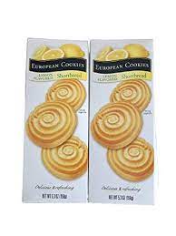 EUROPEAN COOKIES LEMON FLAVORED