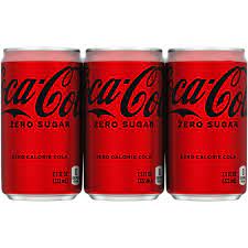 COCA COLA ZERO SUGAR 222ML