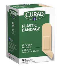 CURAD PLASTIC BANDAGE 60 BANDAGES