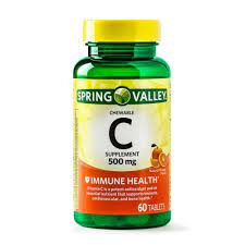 SPRING VALLEY VITAMIN C 500MG 60 SOFTGELS