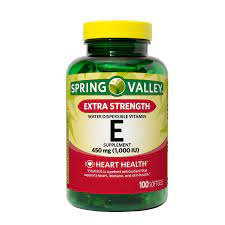 SPRING VALLEY VITAMIN E 670MG 60 SOFTGELS