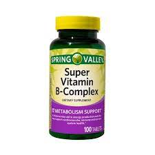 SPRING VALLEY SUPER VITAMIN B-COMPLEX 100SOFTGELS