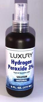LUXURY HYDROGEN PEROXIDE 3% SOLUTION  177ML