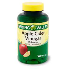 STRING VALLEY APPLE CIDER VINEGAR 100 CAPS
