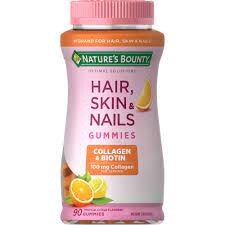 NATURE'S BOUNTY HAIR,SKIN&amp;NAILS GUMMIES COLLAGEN BIOTIN 90 GUMS
