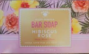 BOLERO BAR SOAP HIBISCUS ROSE 141G