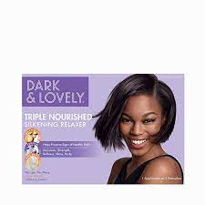 DARK &amp; LOVELY TRIPLE NOURISHED SILKENING RELAXER