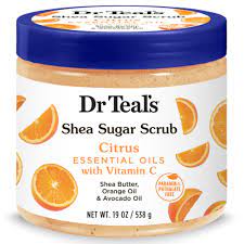 DR TEAL'S SHEA SUGAR SCRUB CITRUS
