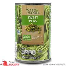 HAPPY HARVEST SWEET PEAS 425G