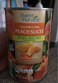 SWEET HARVEST PEACH SLICES 425G