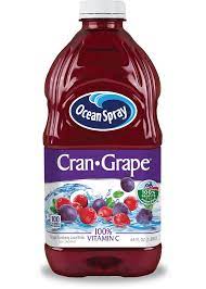 NATURE'S NECTAR CRANBERRY GRAPE JUICE COCKTAIL 1.89L