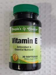PEOPLE'S CHOICE VITAMIN E 30 SOFTS