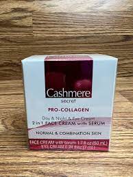 CASHMERE PRO-COLLAGEN 2 IN 1 FACE CREAM 50ML NORMAL &amp;COMBINATION SKIN