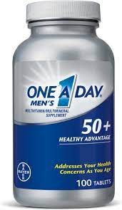ONE A DAY MEN'S 50+ 100 TABLETS