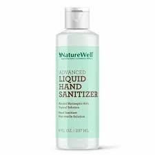 NATURE WELL ADVANCED LIQUID HAND SANITIZER 237ML