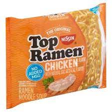 TOP RAMEN CHICKEN RAMEN NOODLE SOUP