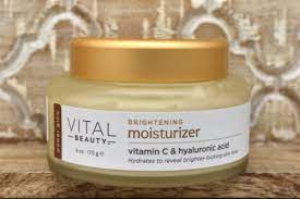 VITAL BEAUTY BRIGHTENING MOISTURIZER VIT C HYALURONIC