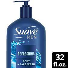 SUAVE MEN REFRESHING BODY WASH