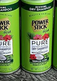 BEAUTY &amp; HAIR CAREDRY SHAMPOO POWERSTICK Tropical scent