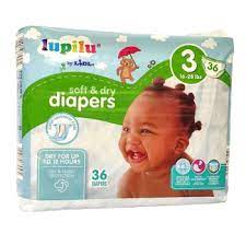 L.LUPILU DIAPERS (16-28)  36DIAPERS