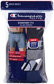 CHAMPION ÉLITE M 5 BOXER BRIEFS
