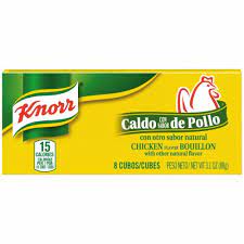 KNORR CALDO DE POLLO CHICKENFLAVOR BOUILLON 88g