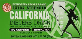EVERGREEN LEAES BRANDS CALIFORNIA DIETERS' DRINK